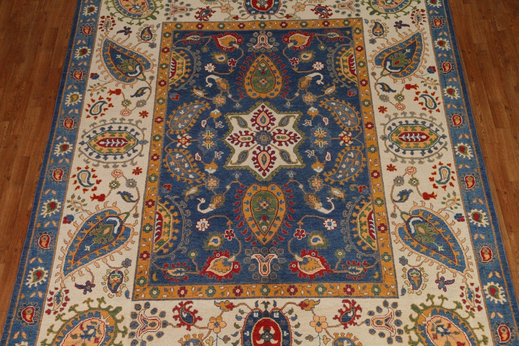 Vegetable Dye Kazak Oriental Area Rug 8x10