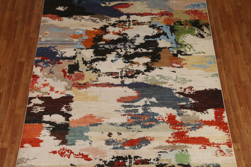 Contemporary Abstract Area Rug 7x10