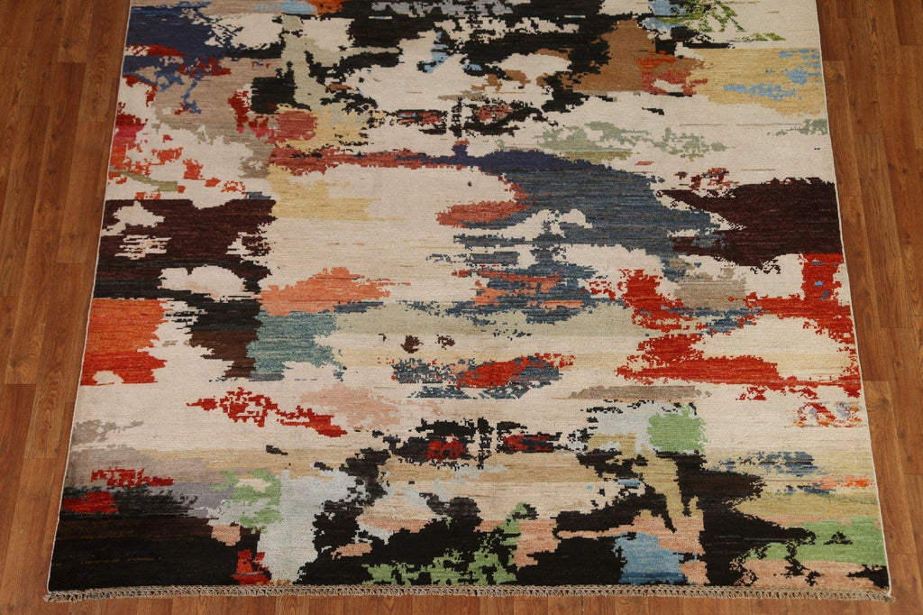 Contemporary Abstract Area Rug 7x10