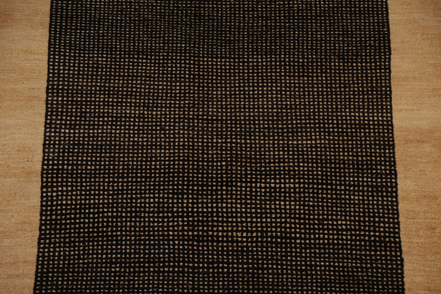 Black Gabbeh Kashkoli Modern Area Rug 5x7