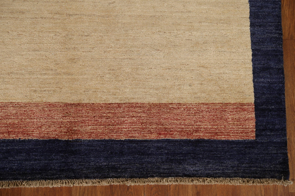 Contemporary Gabbeh Kashkoli Oriental Area Rug 5x7