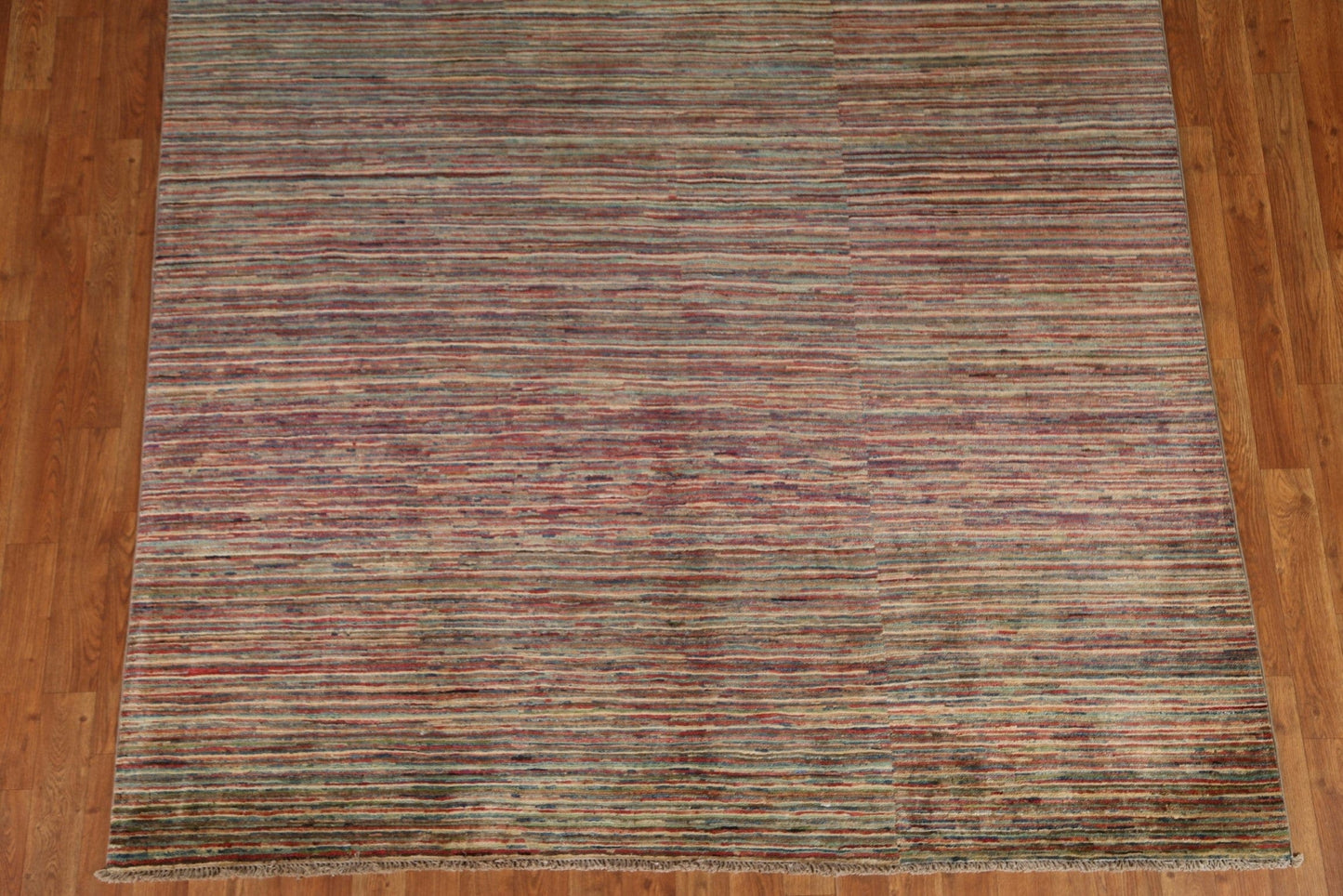 Striped Gabbeh Kashkoli Oriental Area Rug 6x8