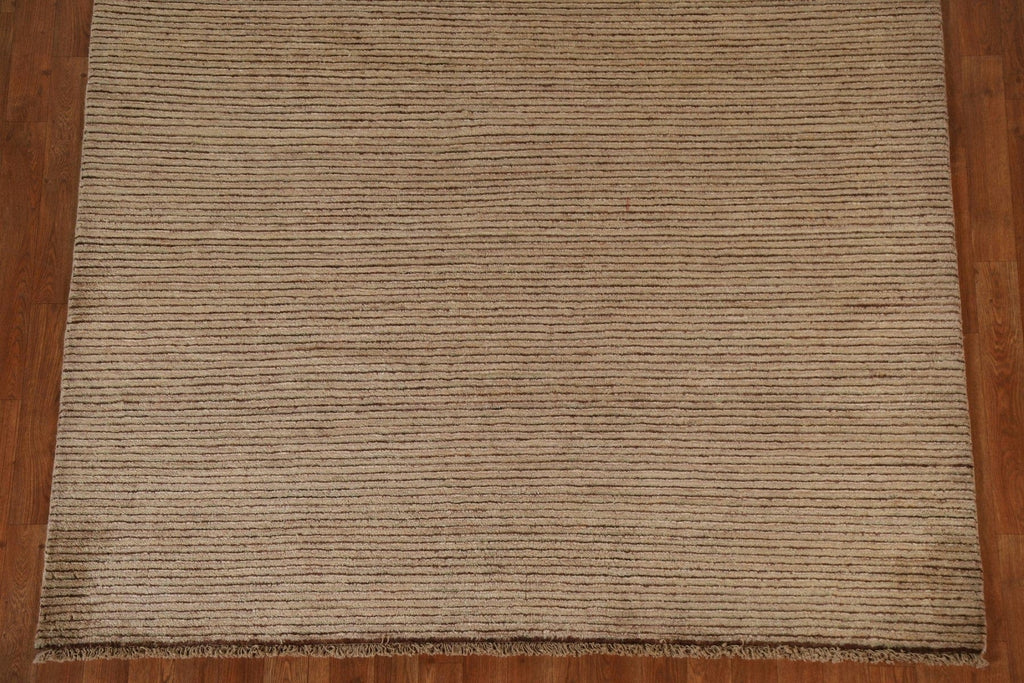 Striped Gabbeh Kashkoli Wool Area Rug 6x8