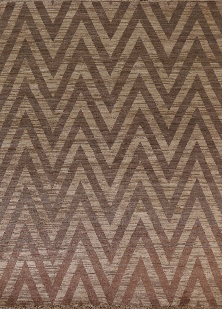 Chevron Gabbeh Kashkoli Oriental Area Rug 6x8