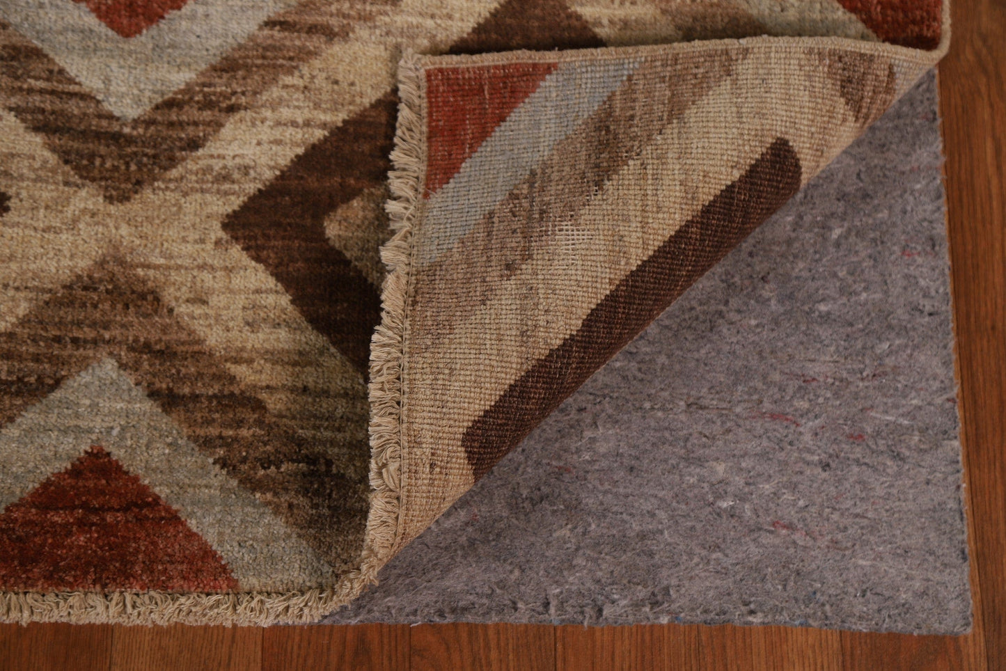 Geometric Gabbeh Kashkoli Wool Area Rug 7x9