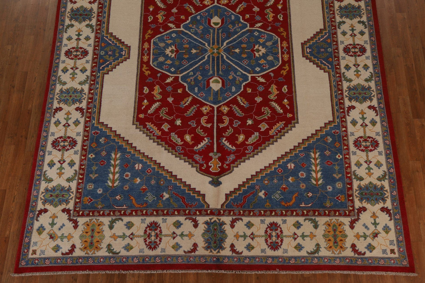 Vegetable Dye Kazak Oriental Area Rug 9x12