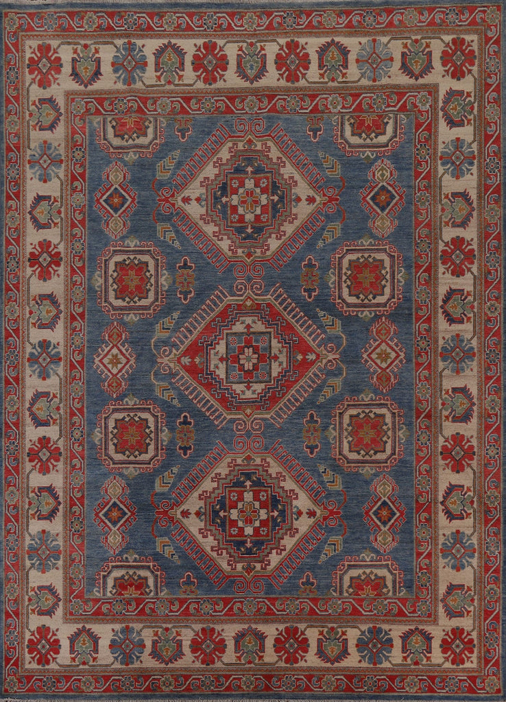 Vegetable Dye Kazak Oriental Area Rug 8x10