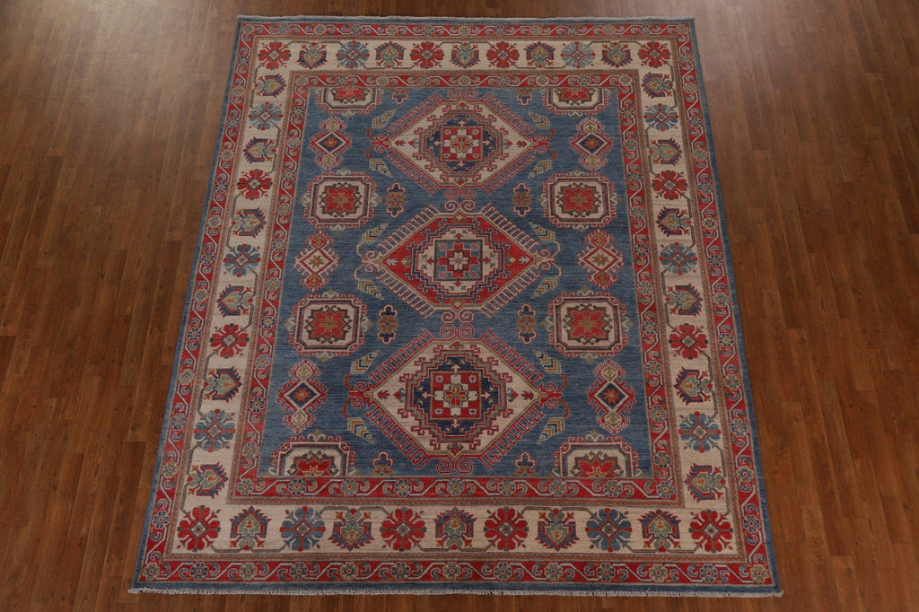 Vegetable Dye Kazak Oriental Area Rug 8x10