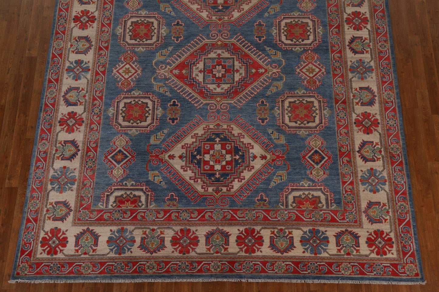 Vegetable Dye Kazak Oriental Area Rug 8x10