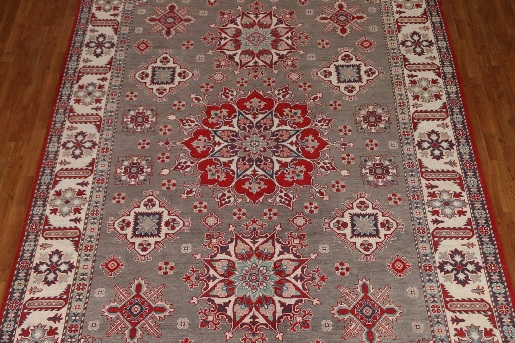 Vegetable Dye Kazak Oriental Area Rug 9x12