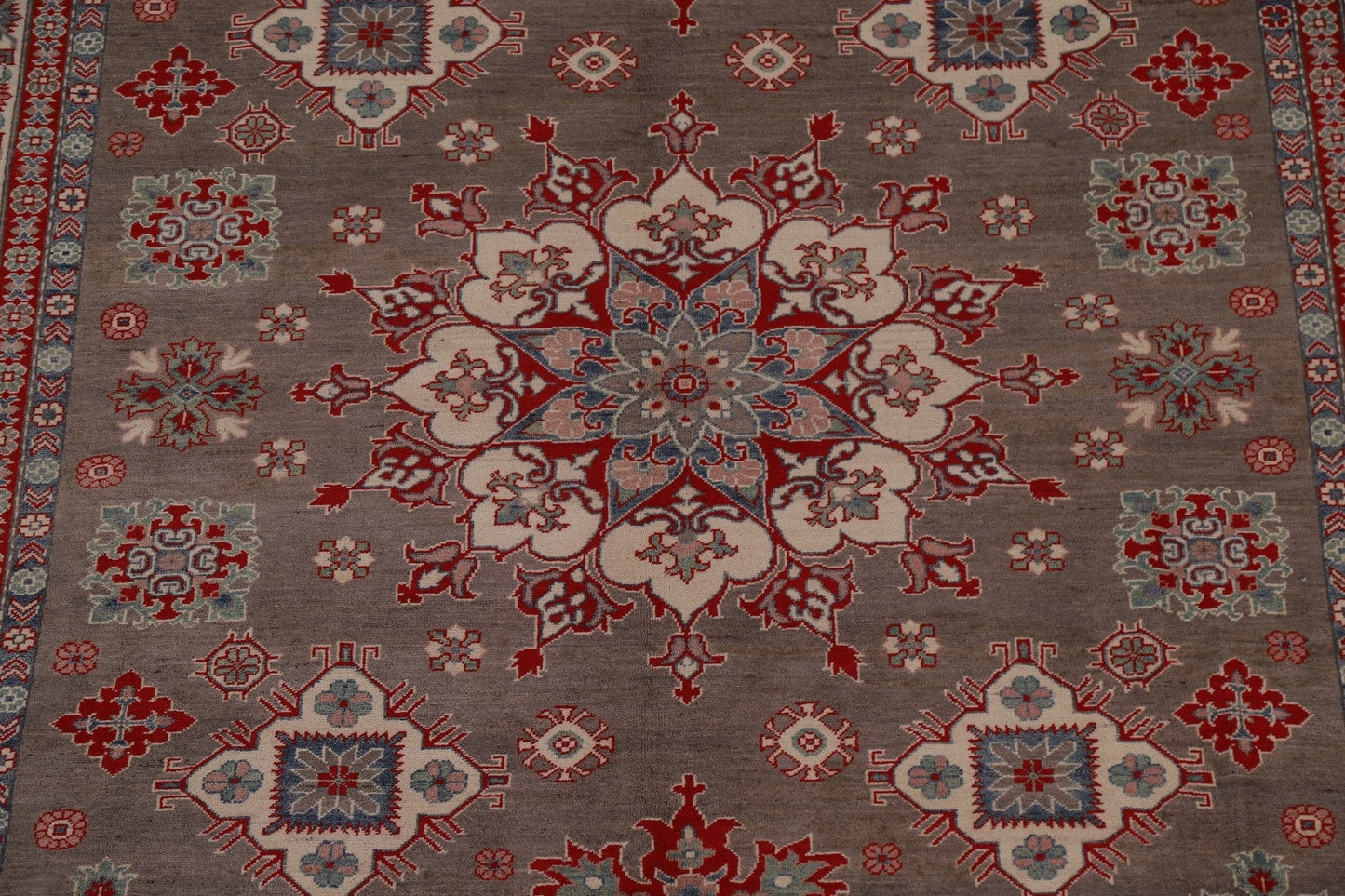 Vegetable Dye Kazak Oriental Area Rug 8x11