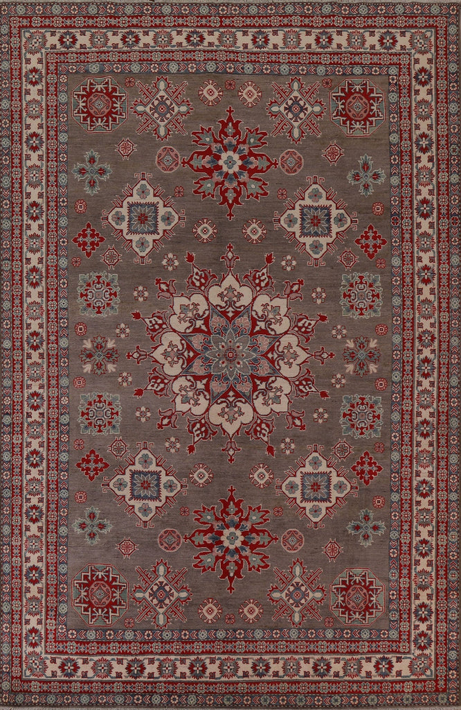 Vegetable Dye Kazak Oriental Area Rug 8x11