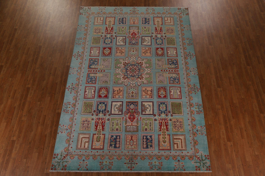 Vegetable Dye Kazak Oriental Area Rug 8x12