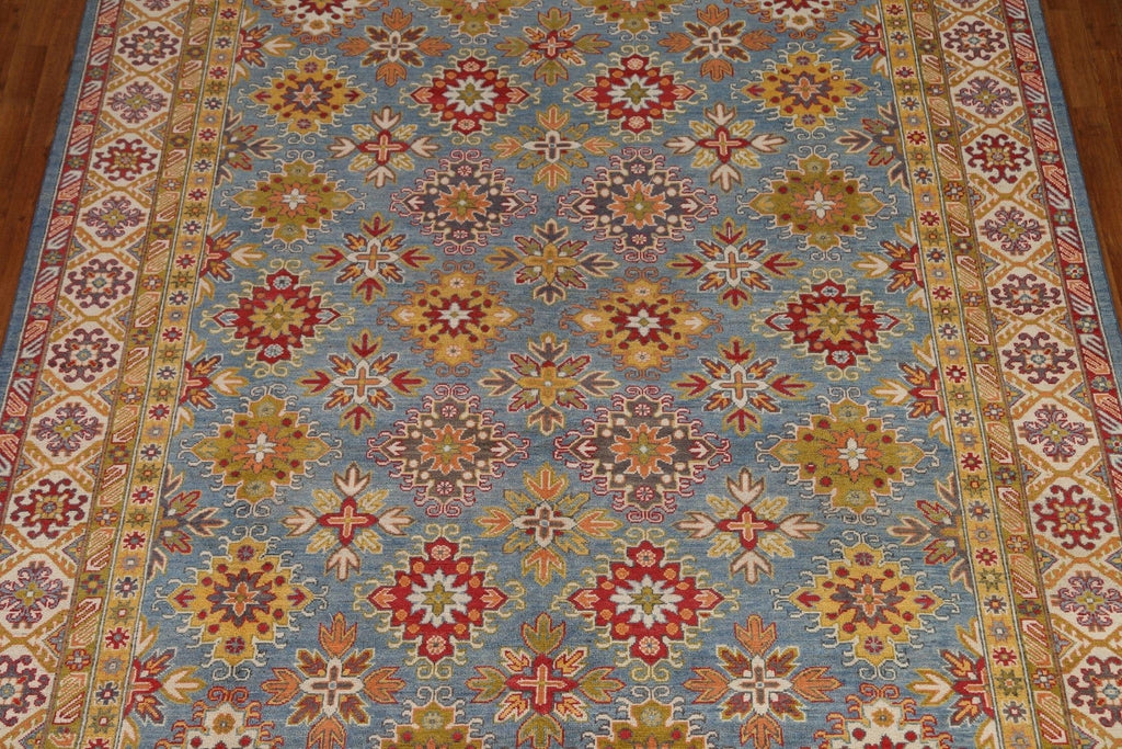 Vegetable Dye Kazak Oriental Area Rug 8x10