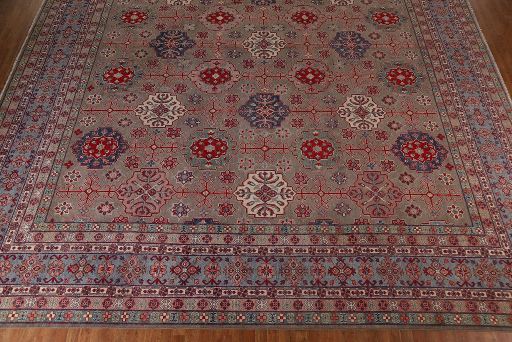 Geometric Wool Kazak Oriental Large Rug 17x20