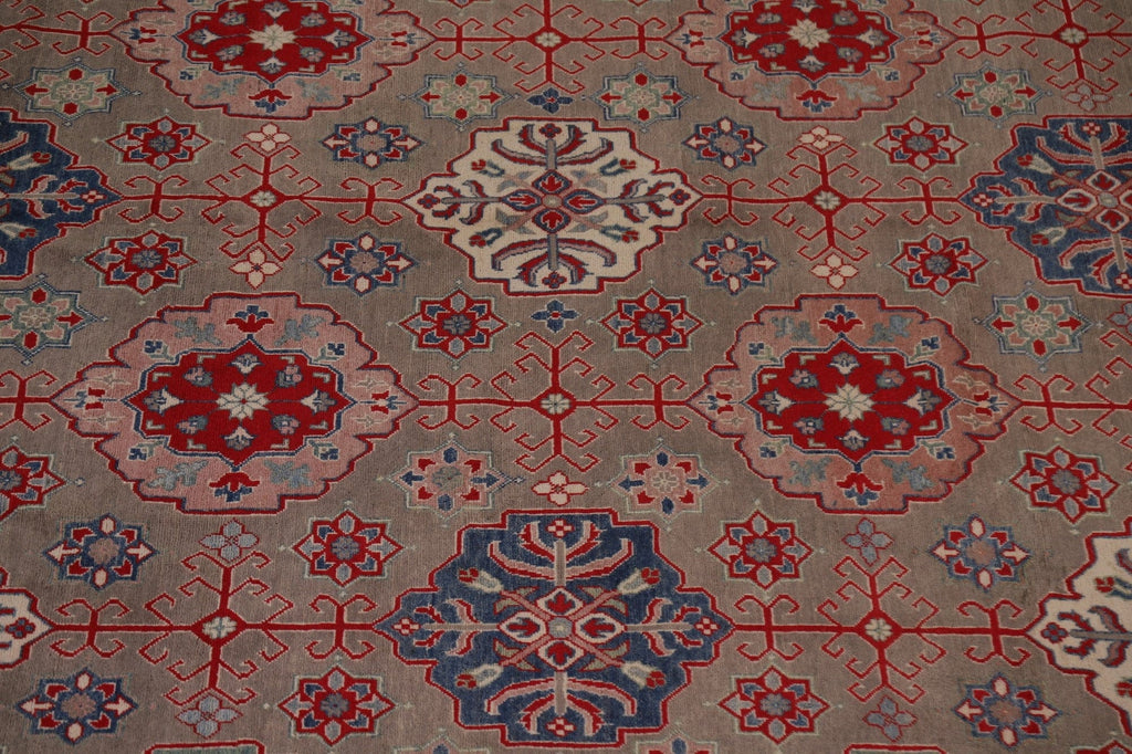 Geometric Wool Kazak Oriental Large Rug 17x20