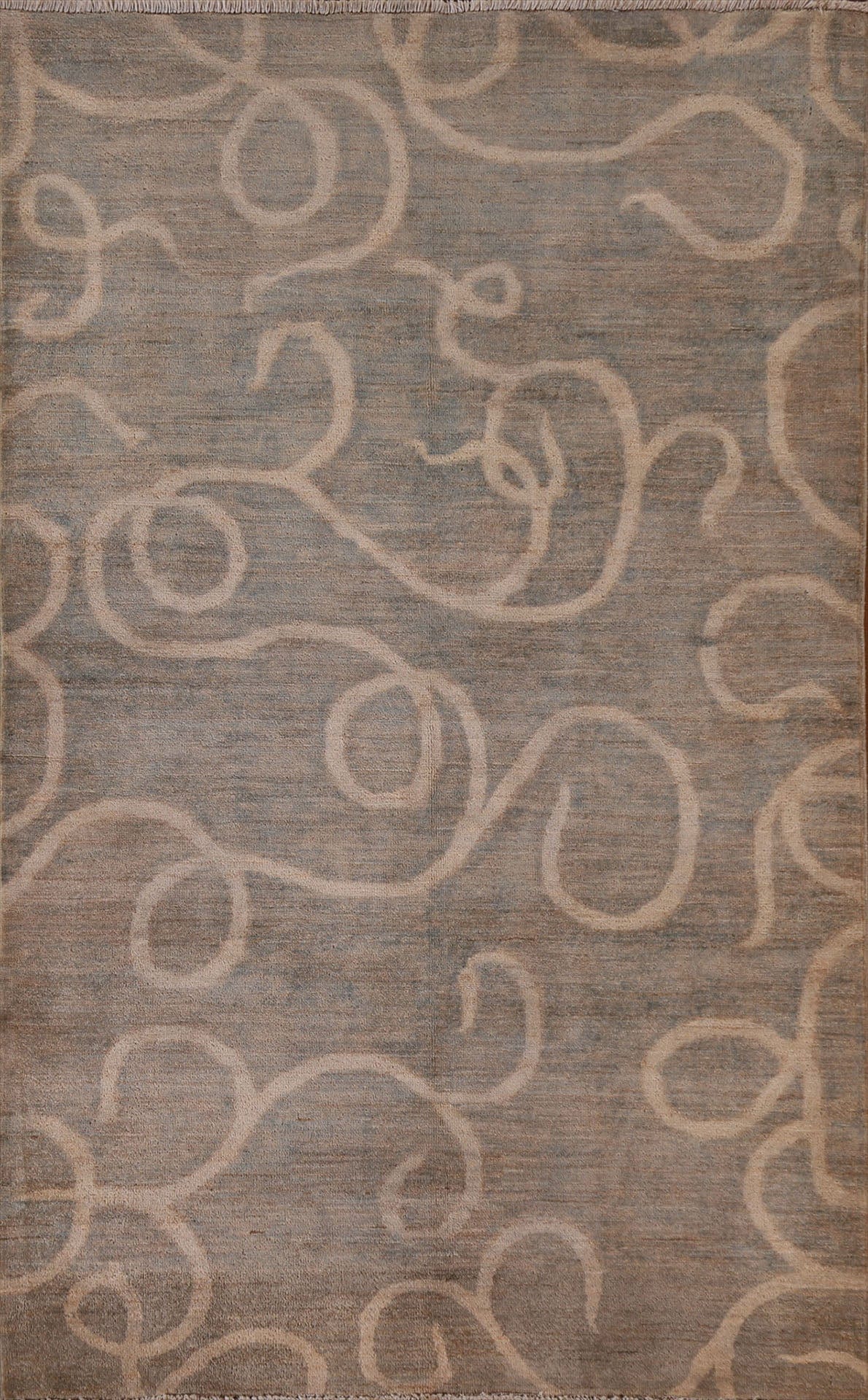 Contemporary Gabbehh Kashkoli Area Rug 4x6