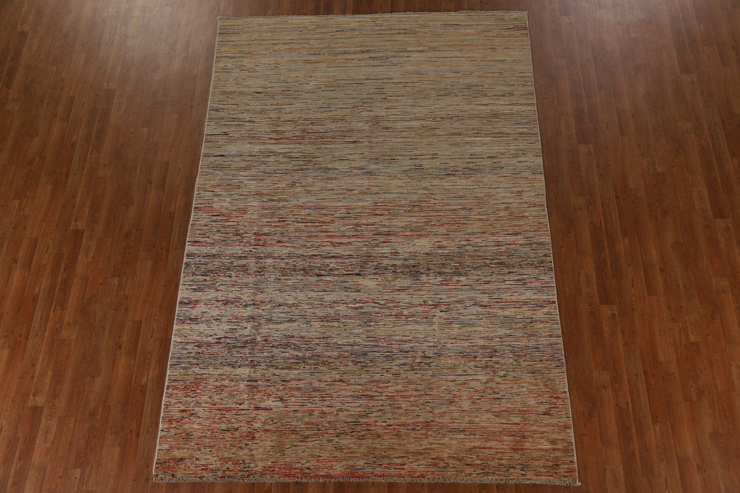 Striped Gabbeh Kashkoli Oriental Area Rug 7x10