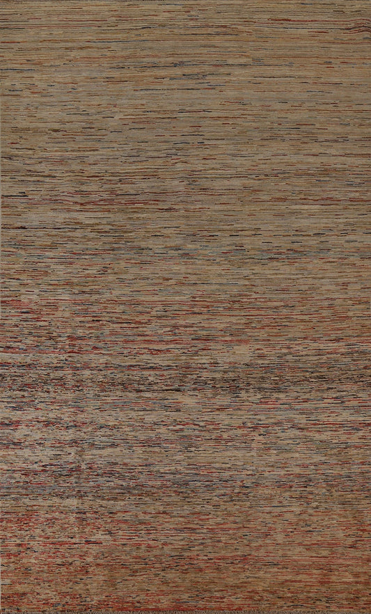 Striped Gabbeh Kashkoli Oriental Area Rug 7x10