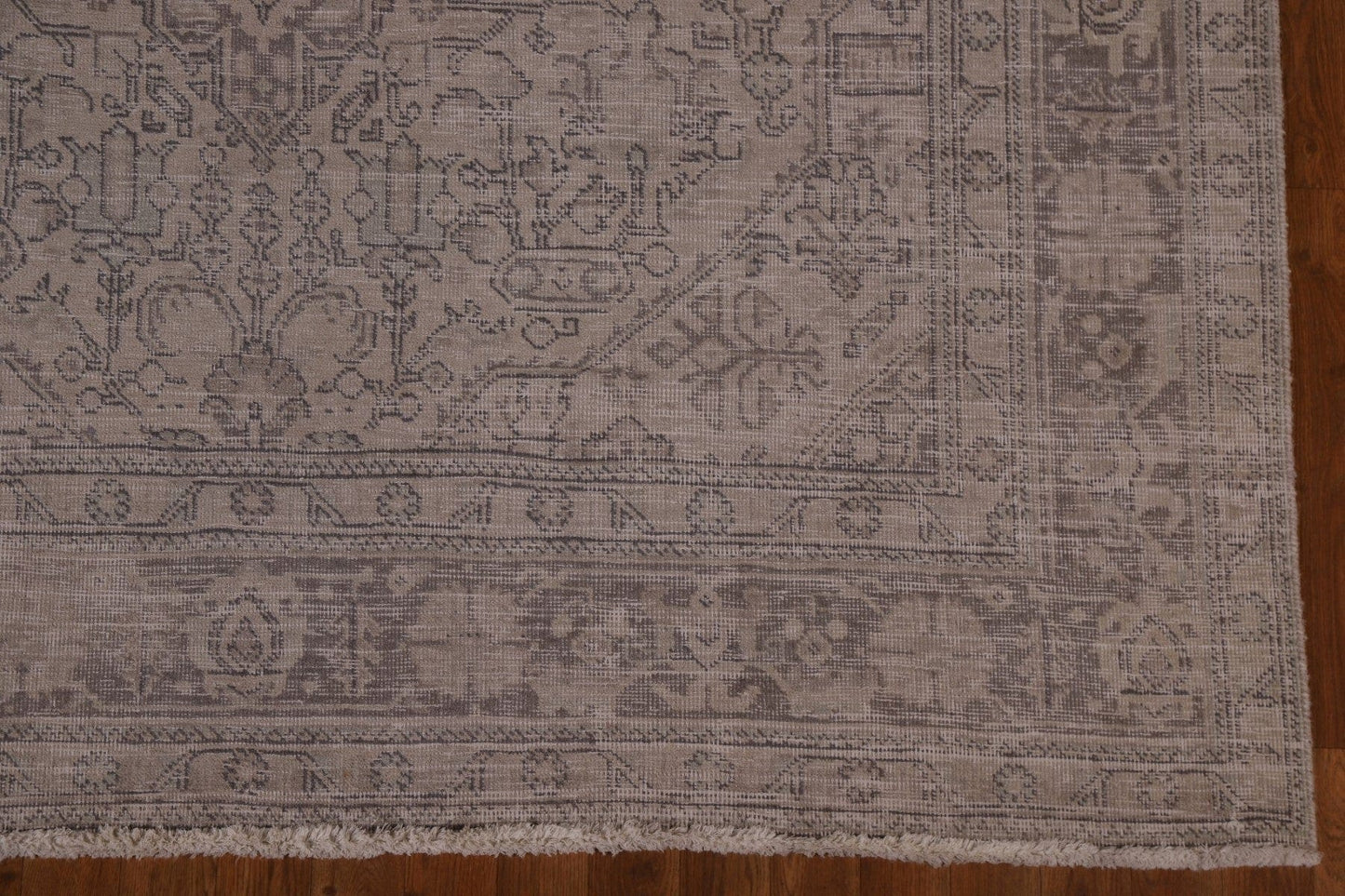 Distressed Tabriz Persian Area Rug 6x9