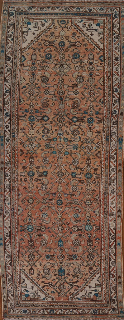 Vintage Wool Malayer Persian Runner Rug 3x9