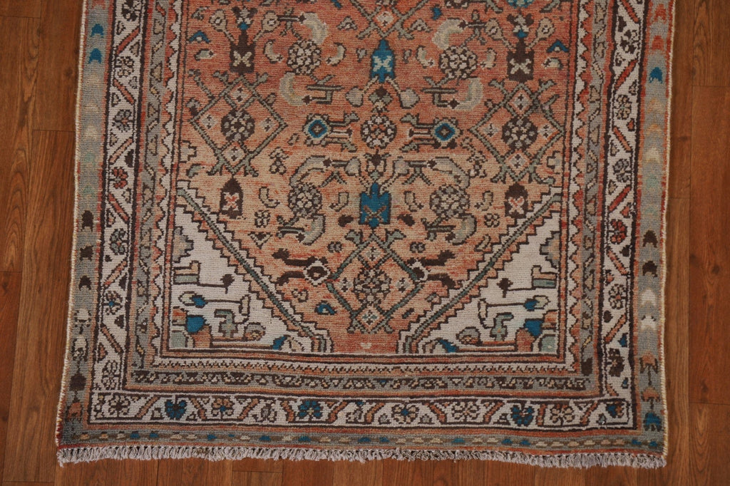 Vintage Wool Malayer Persian Runner Rug 3x9