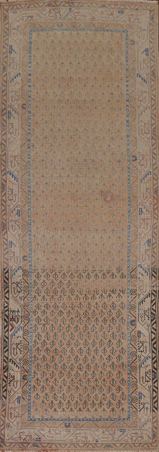 Boteh Botemir Persian Runner Rug 3x10