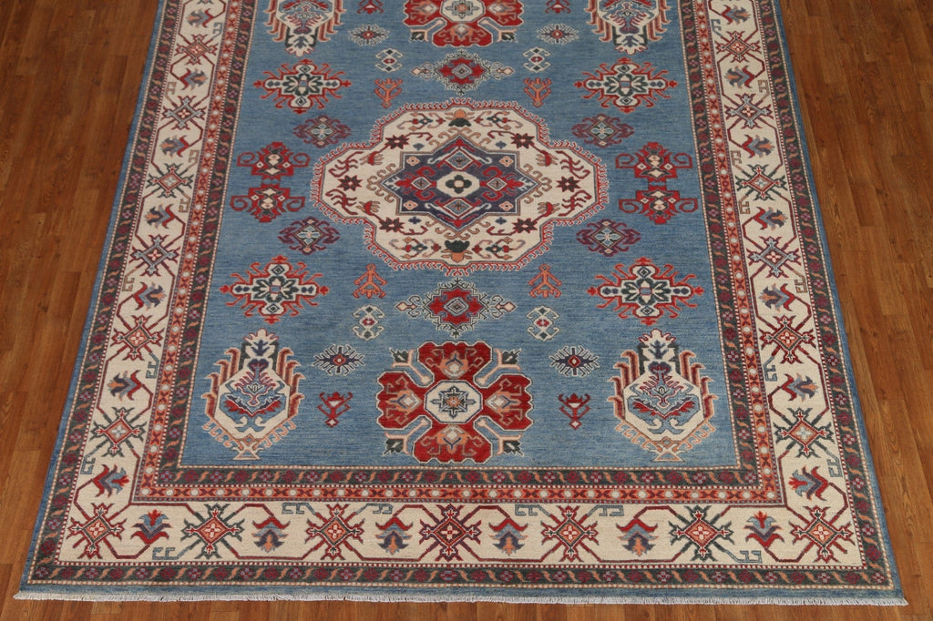 Light Blue Kazak Pakistan Area Rug 8x10