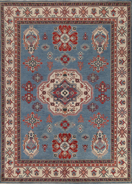 Light Blue Kazak Pakistan Area Rug 8x10