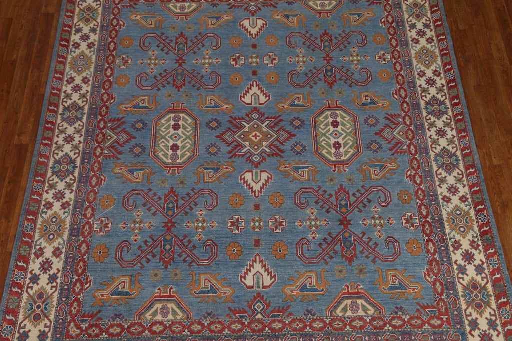 Light Blue Kazak Pakistan Area Rug 8x10