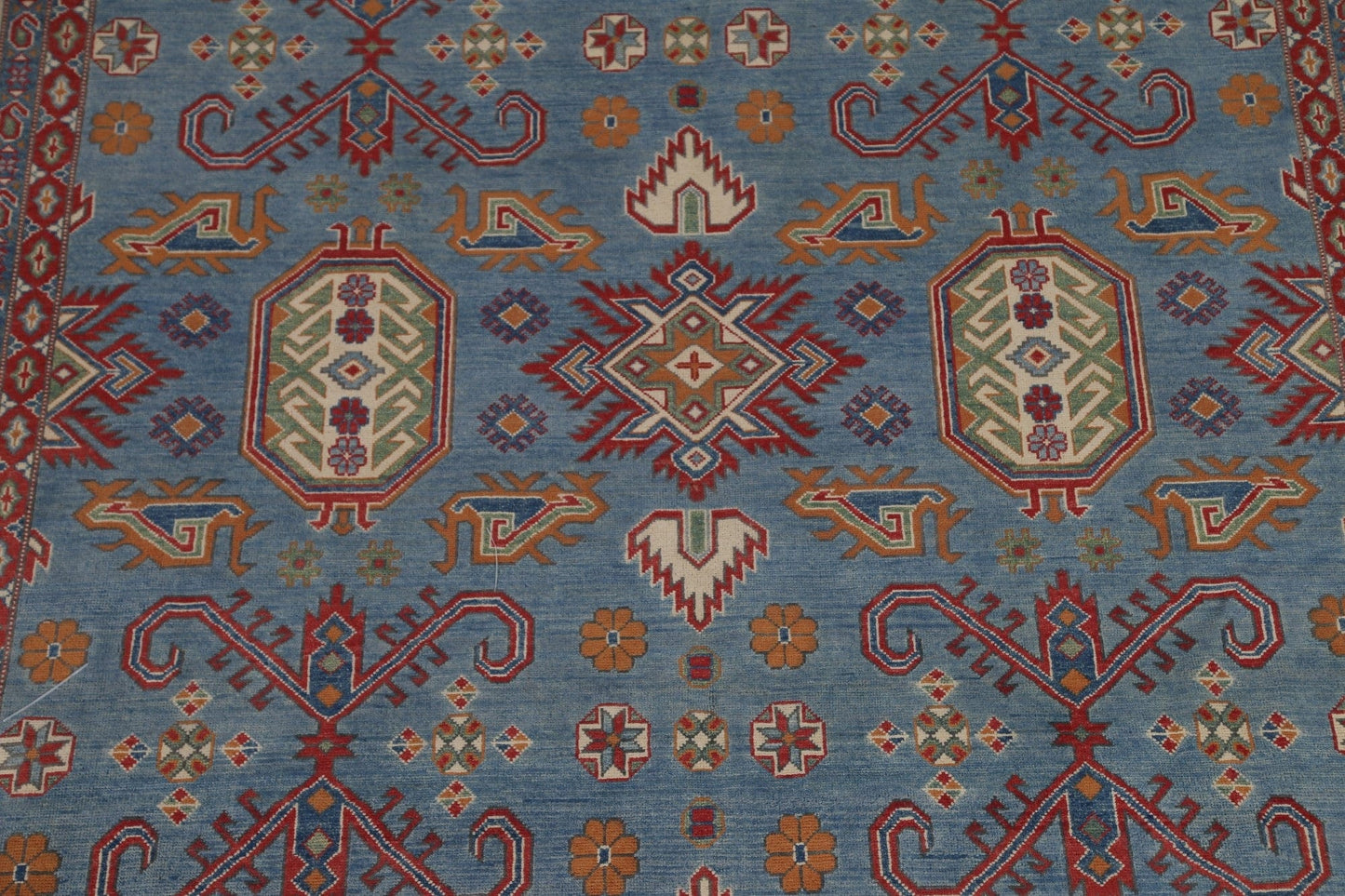 Light Blue Kazak Pakistan Area Rug 8x10