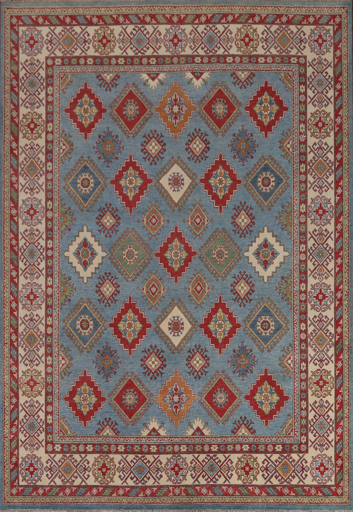 Geometric Kazak Pakistan Area Rug 8x10