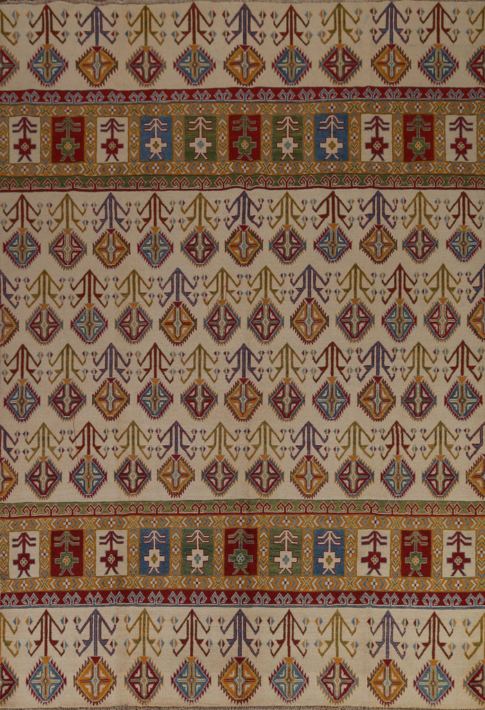 All-Over Kazak Oriental Area Rug 8x10