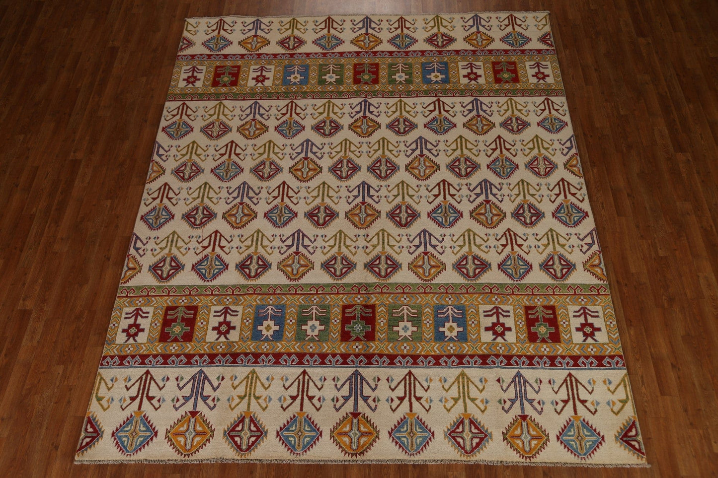 All-Over Kazak Oriental Area Rug 8x10