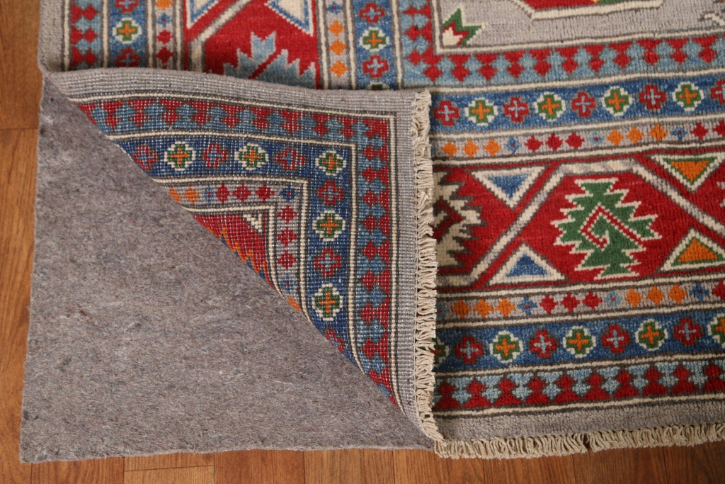 Geometric Kazak Wool Area Rug 8x10