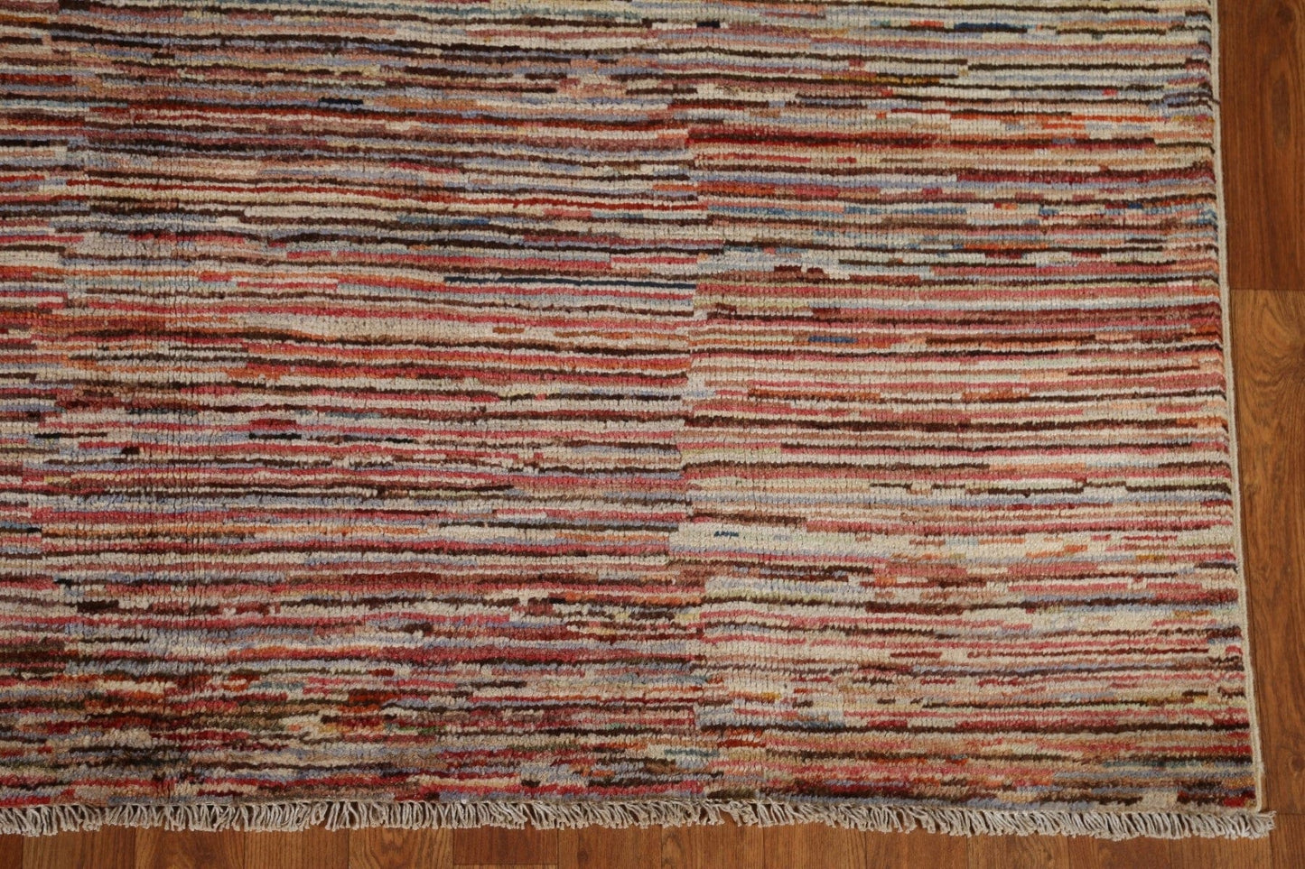 Striped Gabbeh Kashkoli Oriental Area Rug 6x8