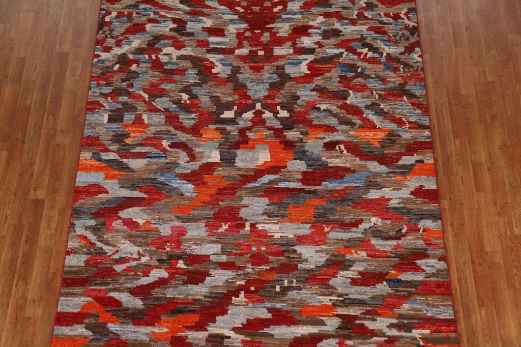 Gabbeh Kashkoli Abstract Area Rug 7x10