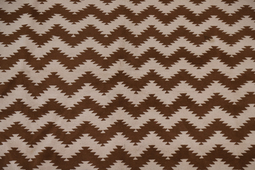 Chevron Gabbeh Wool Area Rug 7x10