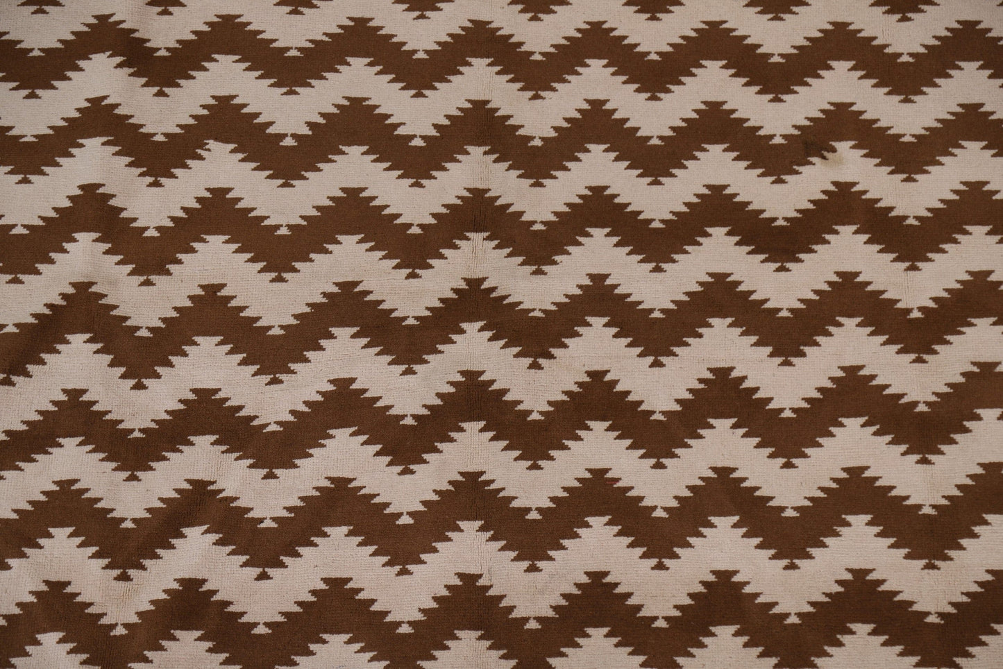 Chevron Gabbeh Wool Area Rug 7x10