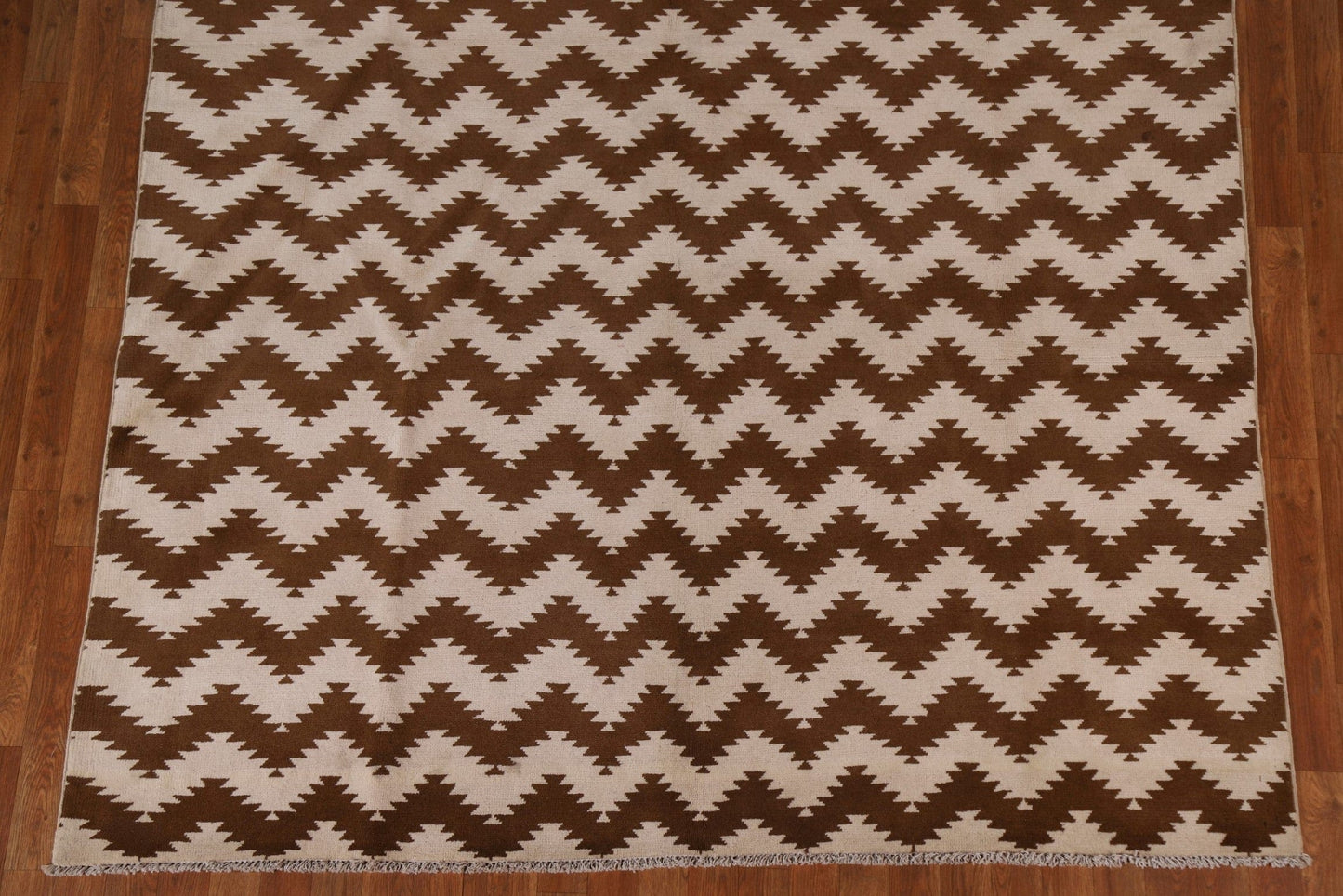 Chevron Gabbeh Wool Area Rug 7x10