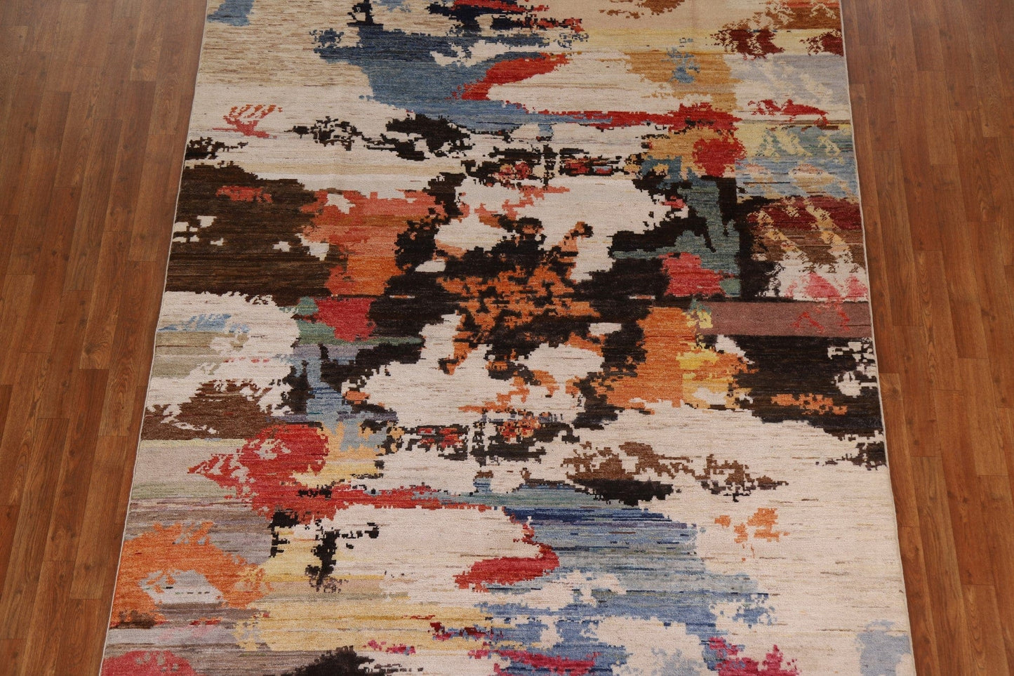 Contemporary Abstract Area Rug 7x10