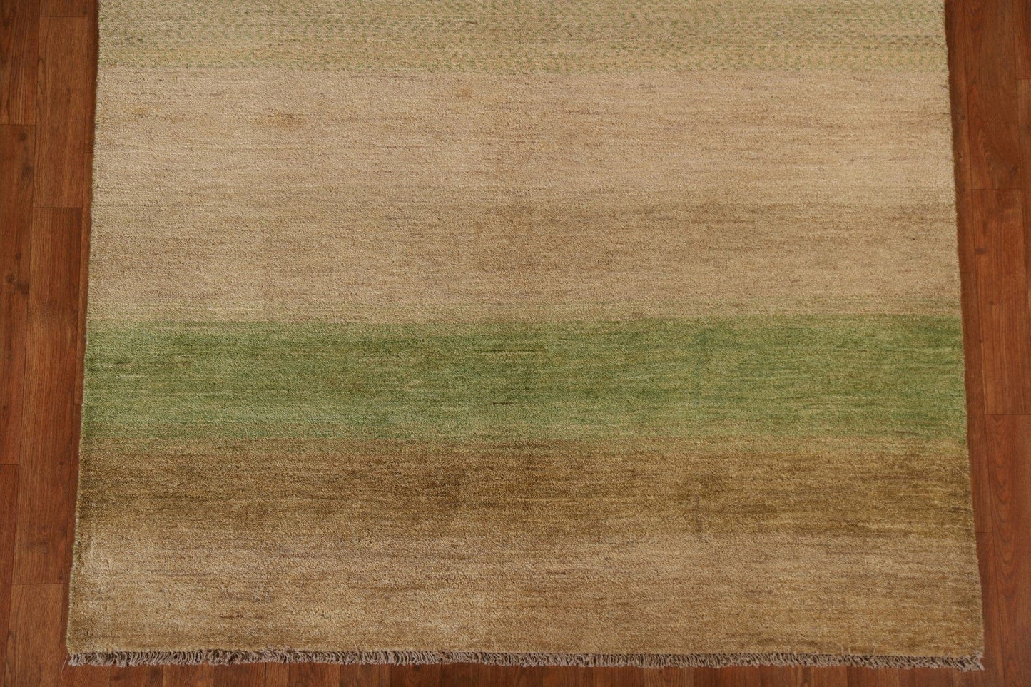 Striped Gabbeh Kashkoli Modern Area Rug 5x6