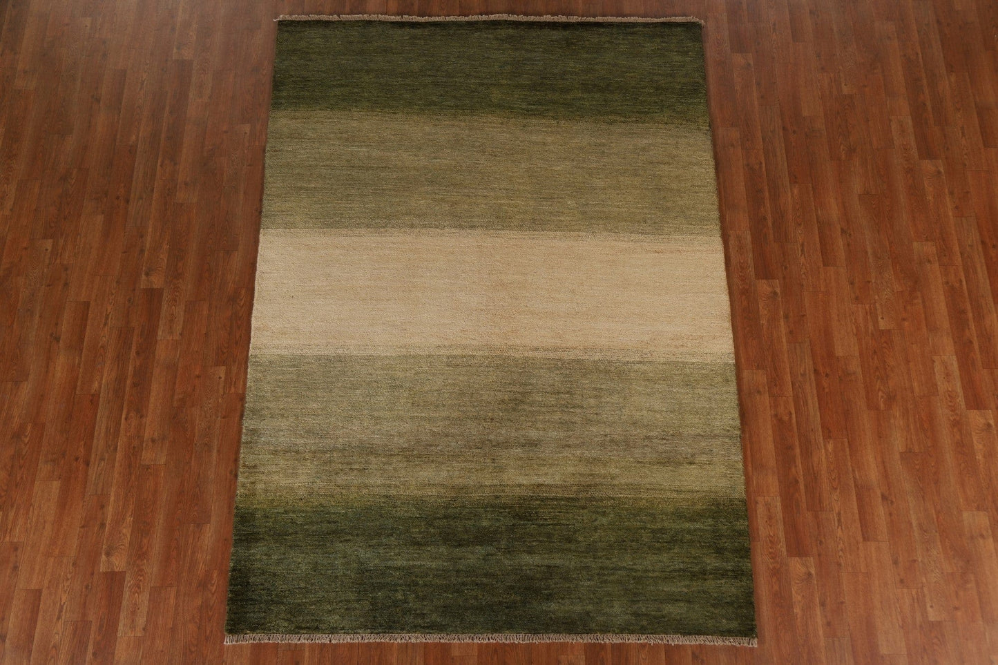 Gabbeh Kashkoli Modern Area Rug 6x8