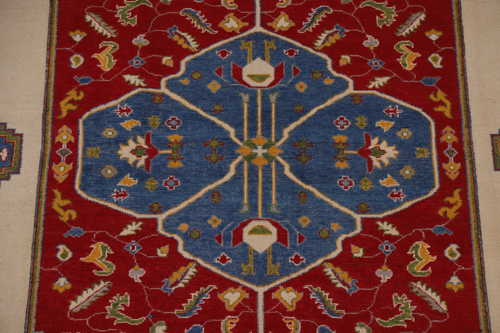 Vegetable Dye Kazak Oriental Area Rug 8x10