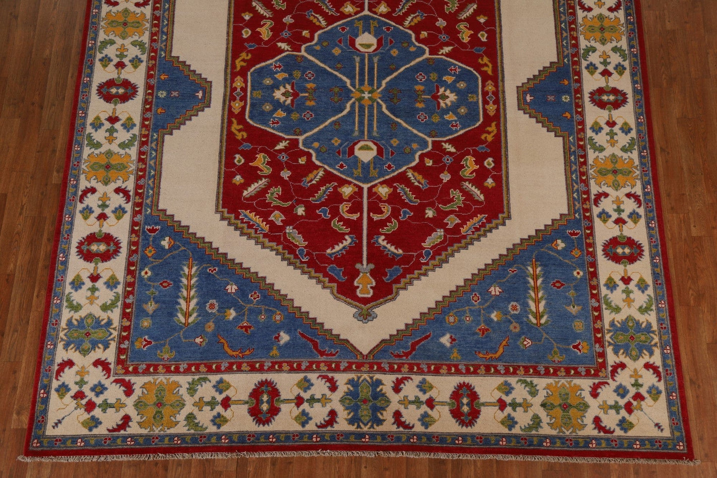 Vegetable Dye Kazak Oriental Area Rug 8x10