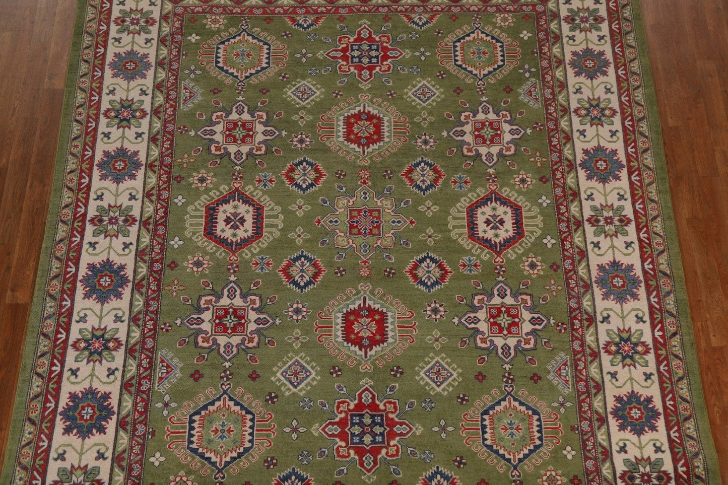 Vegetable Dye Kazak Oriental Area Rug 8x10