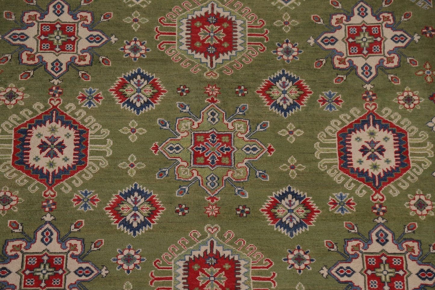 Vegetable Dye Kazak Oriental Area Rug 8x10