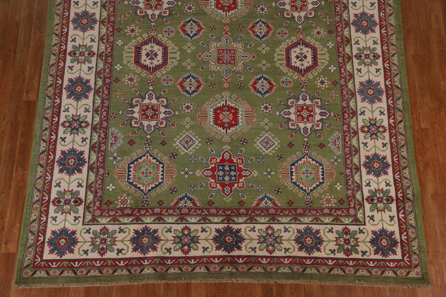 Vegetable Dye Kazak Oriental Area Rug 8x10