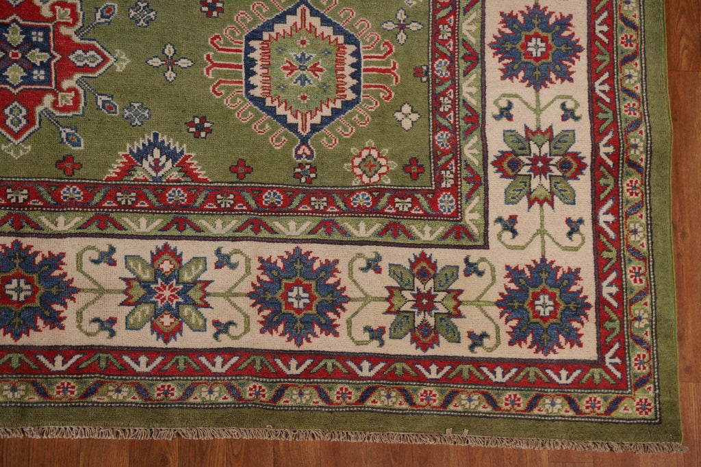 Vegetable Dye Kazak Oriental Area Rug 8x10