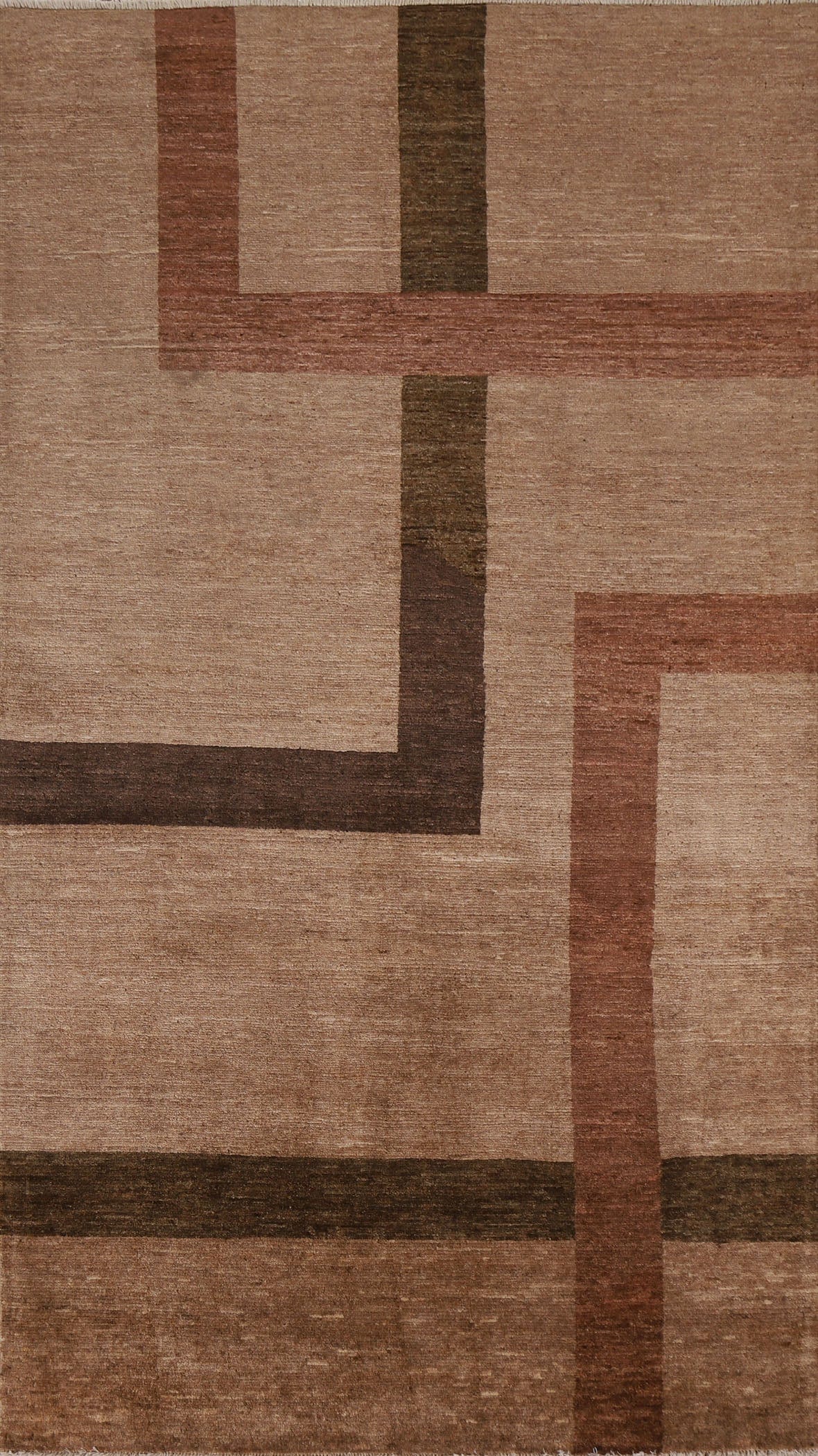 Gabbeh Kashkoli Modern Area Rug 4x7